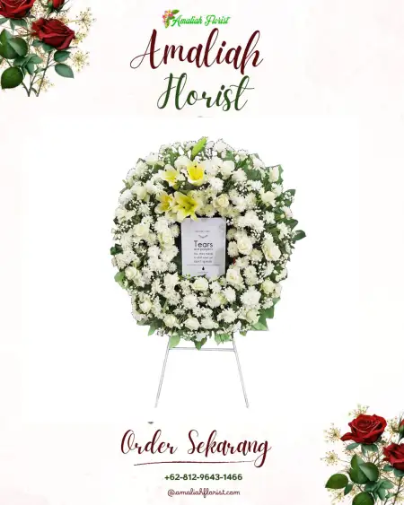 Krans Bunga Duka Lestari